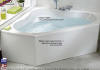 Baignoire FAMILY 140x140 vue face - LAPEYRE