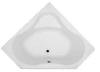 Baignoire FAMILY 140x140 vue dessus - LAPEYRE