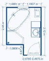 Plan initial de la Salle de Bain